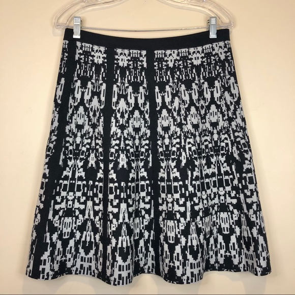 41 HAWTHORN ⛄️ Sz. L black & white A-line skirt - Picture 3 of 3